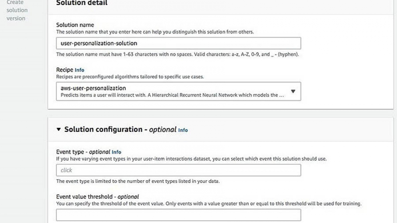 Amazon Personalize improvements reduce model training time by up to 40% and latency for generating recommendations by up to 30%