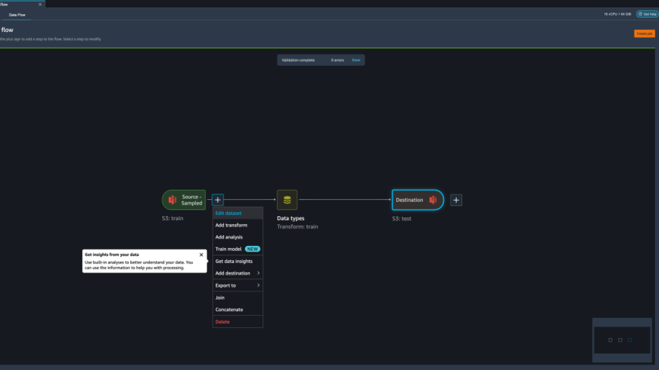 Get more control of your Amazon SageMaker Data Wrangler workloads with parameterized datasets and scheduled jobs