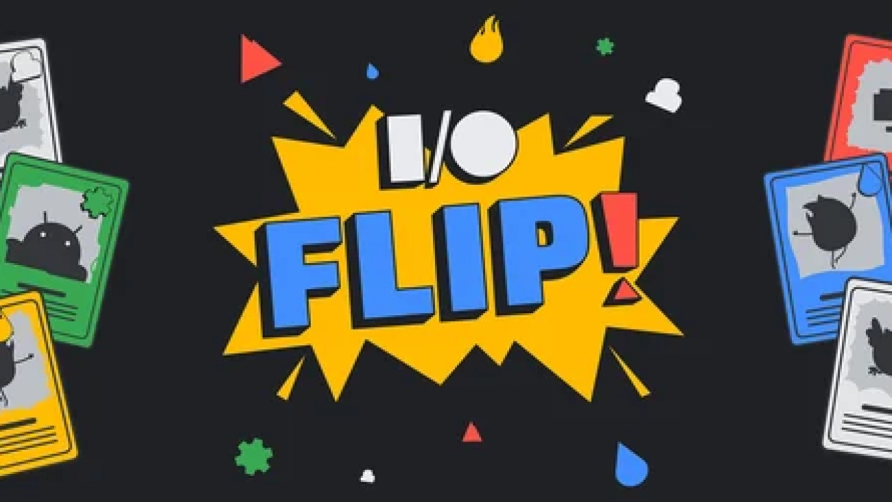 Play I/O FLIP, our AI-designed card game