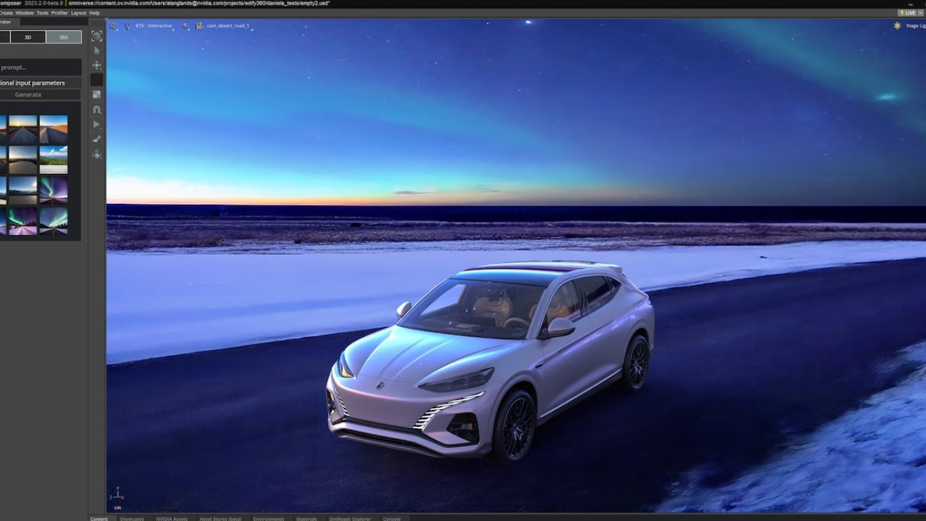 Shutterstock Brings Generative AI to 3D Scene Backgrounds With NVIDIA Picasso