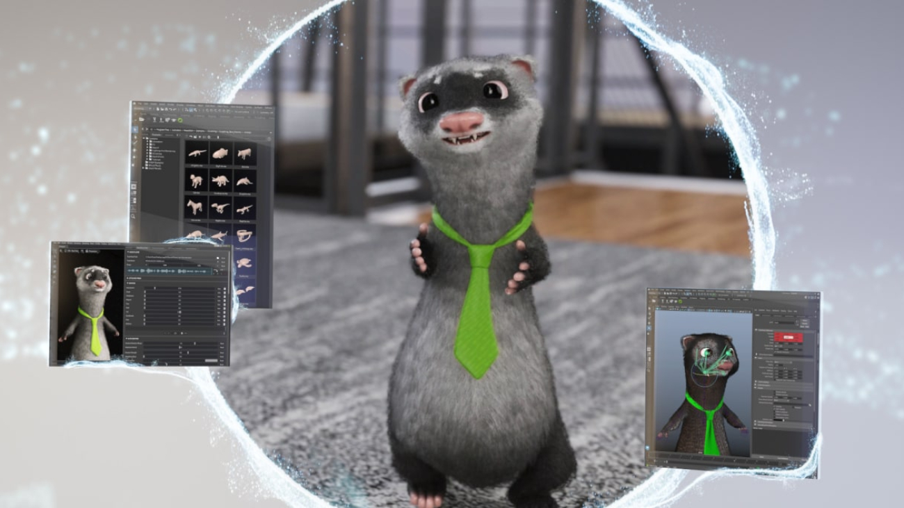 Into the Omniverse: OpenUSD Enhancements for Autodesk Maya Make 3D Workflows a Ferret-Tale