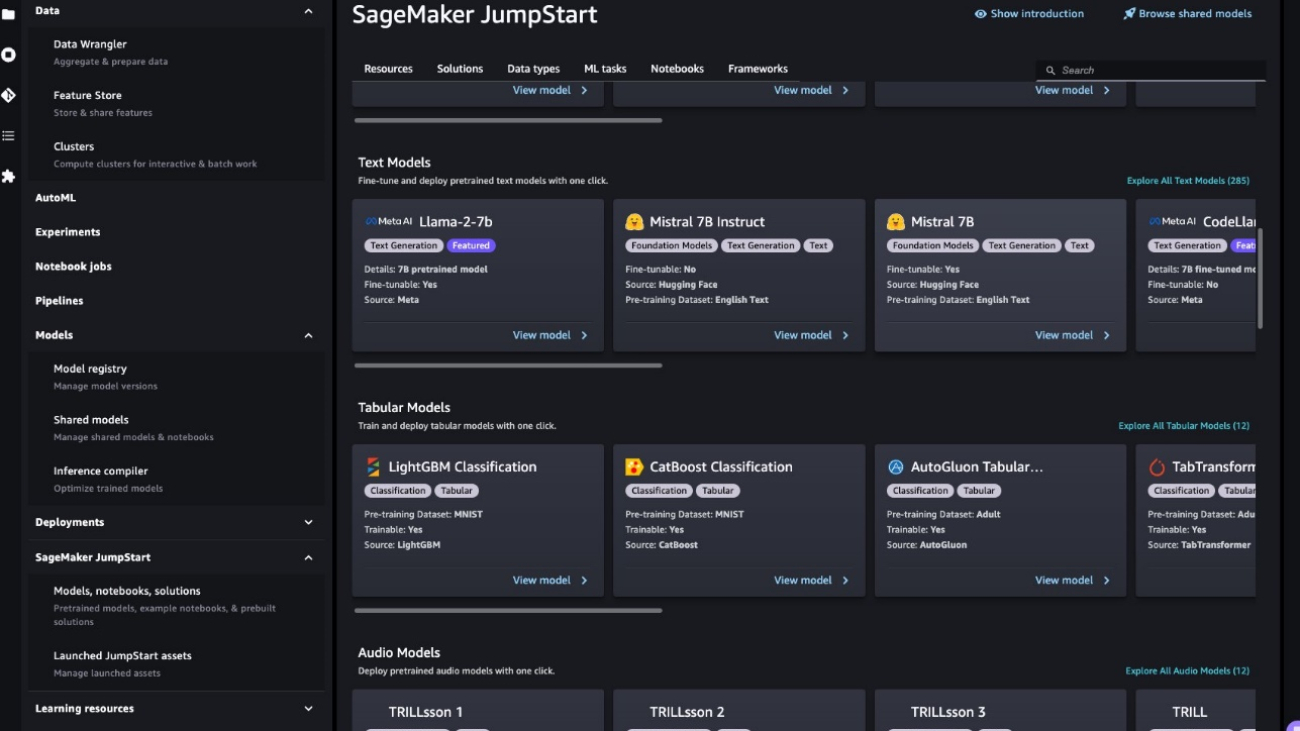 Fine-tune and Deploy Mistral 7B with Amazon SageMaker JumpStart