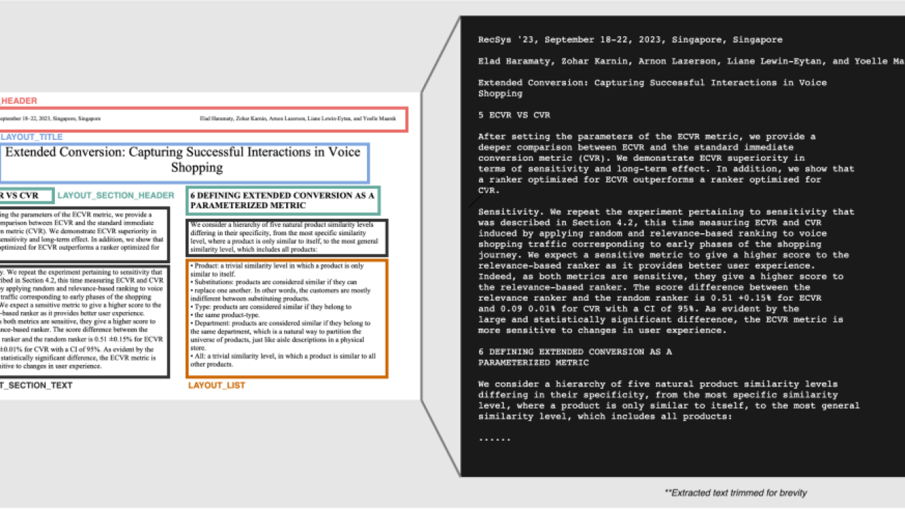 Amazon Textract’s new Layout feature introduces efficiencies in general purpose and generative AI document processing tasks