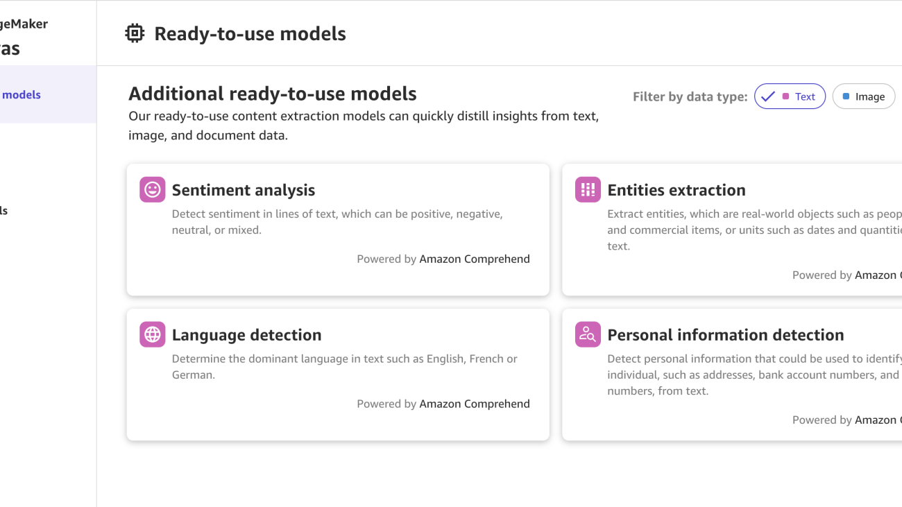 Use machine learning without writing a single line of code with Amazon SageMaker Canvas