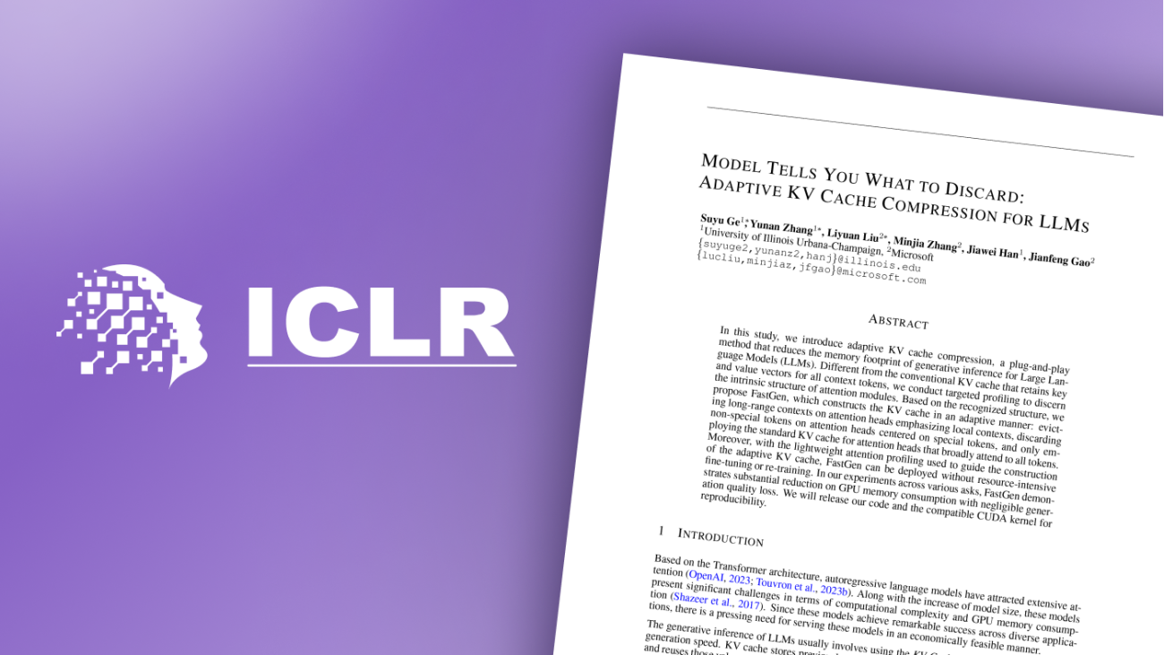 LLM profiling guides KV cache optimization