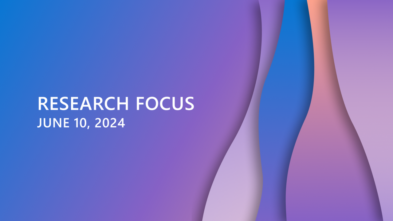 Research Focus: Week of June 10, 2024