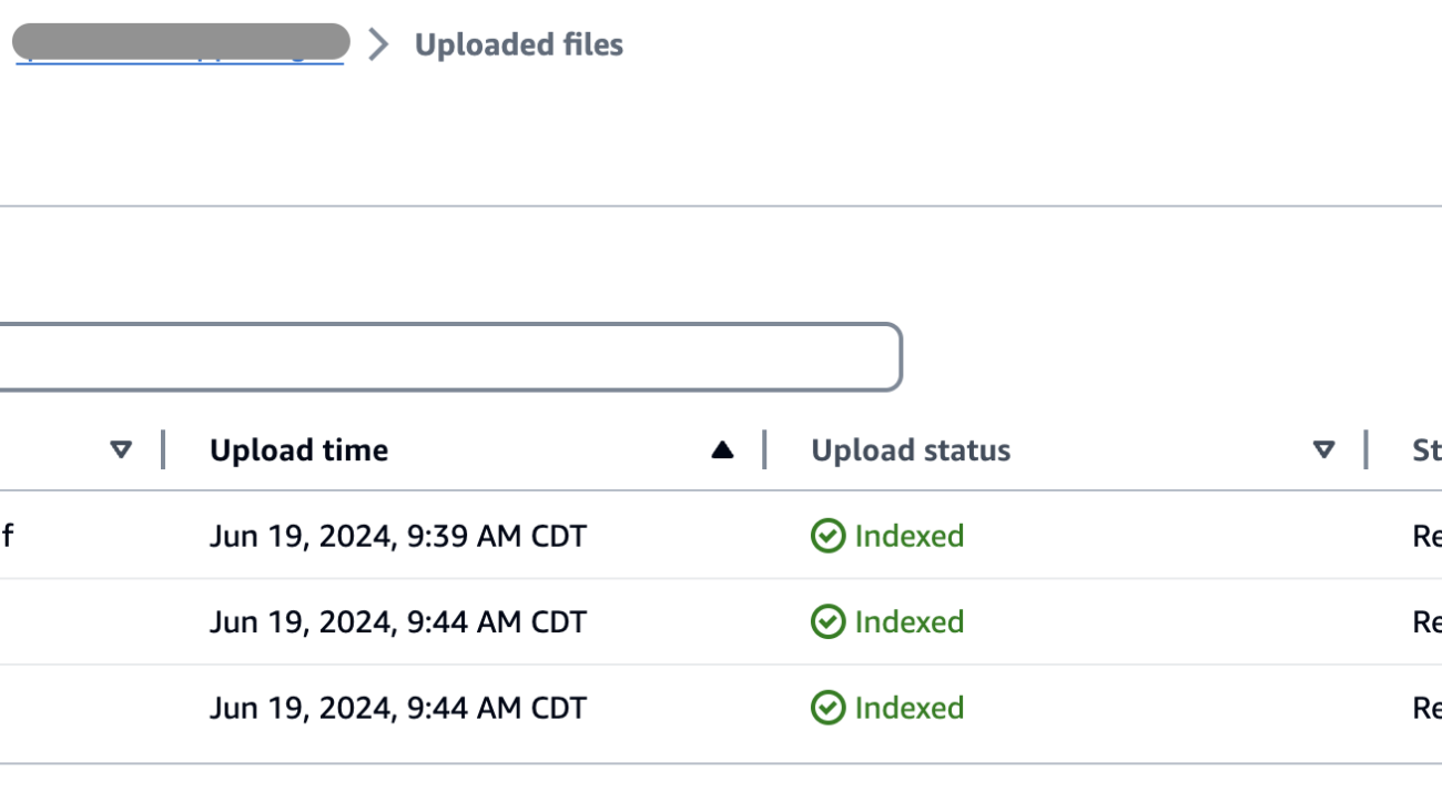 Improve productivity when processing scanned PDFs using Amazon Q Business