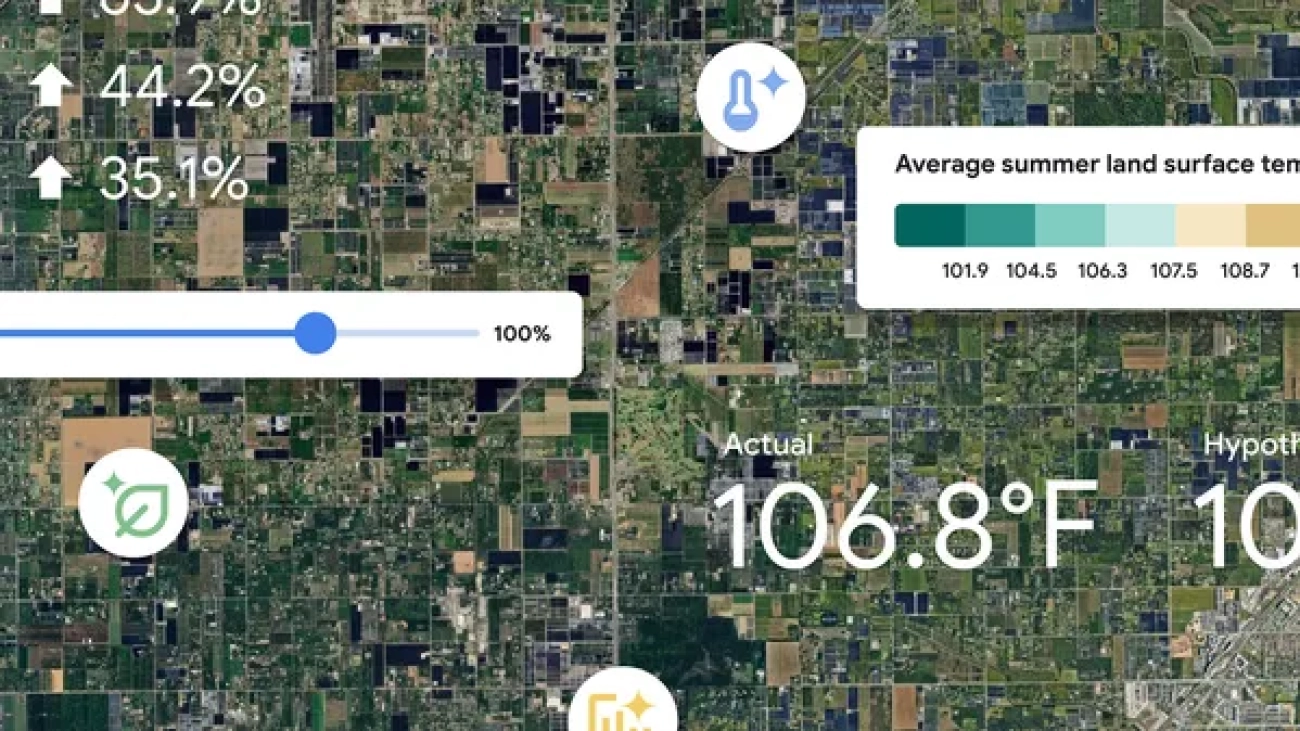 How we’re using AI to help cities tackle extreme heat