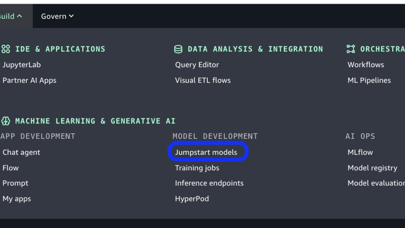 Falcon 3 models now available in Amazon SageMaker JumpStart